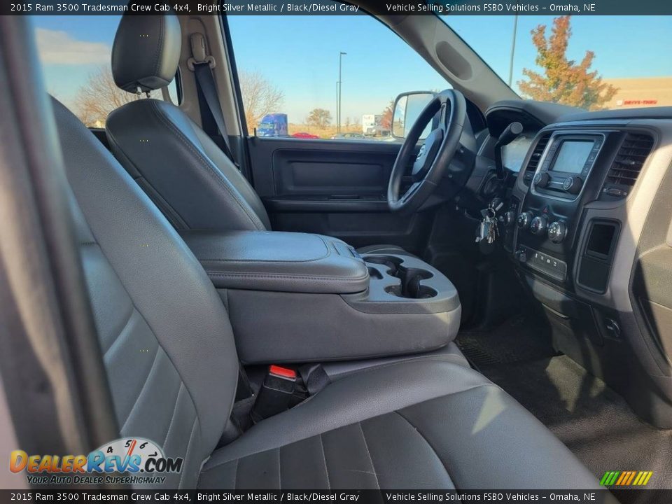 Front Seat of 2015 Ram 3500 Tradesman Crew Cab 4x4 Photo #5