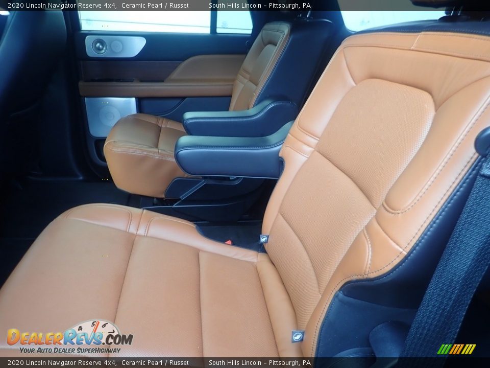 Rear Seat of 2020 Lincoln Navigator Reserve 4x4 Photo #16