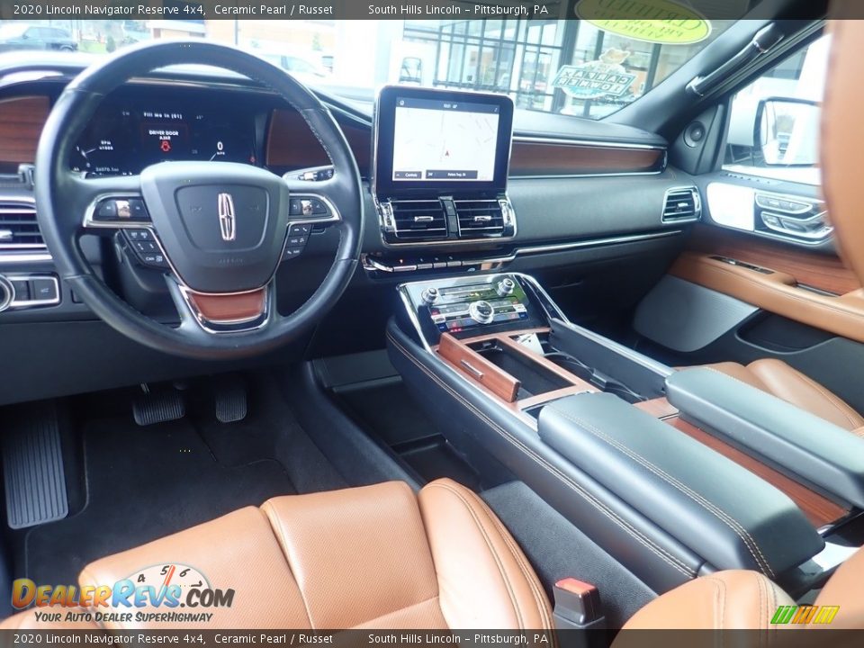 Russet Interior - 2020 Lincoln Navigator Reserve 4x4 Photo #17