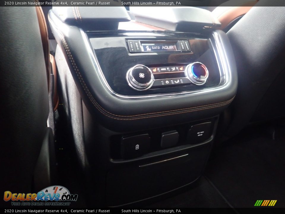 2020 Lincoln Navigator Reserve 4x4 Ceramic Pearl / Russet Photo #18