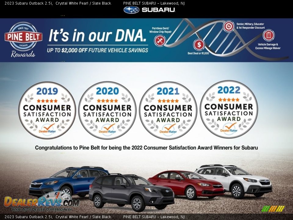 Dealer Info of 2023 Subaru Outback 2.5i Photo #11