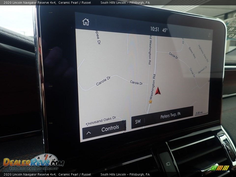 2020 Lincoln Navigator Reserve 4x4 Ceramic Pearl / Russet Photo #21