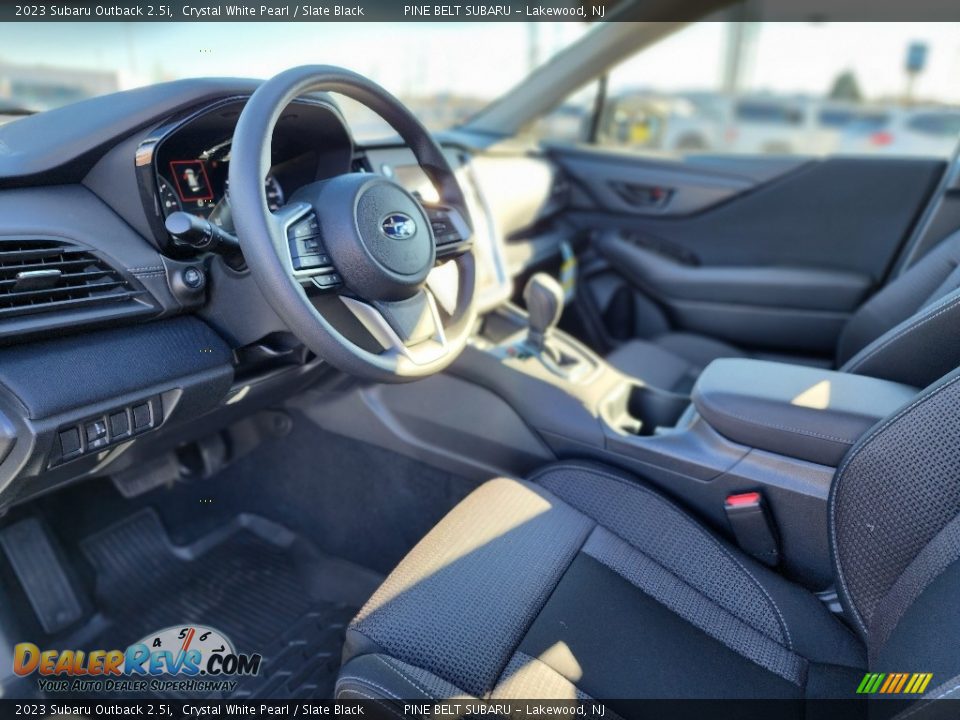 2023 Subaru Outback 2.5i Crystal White Pearl / Slate Black Photo #14