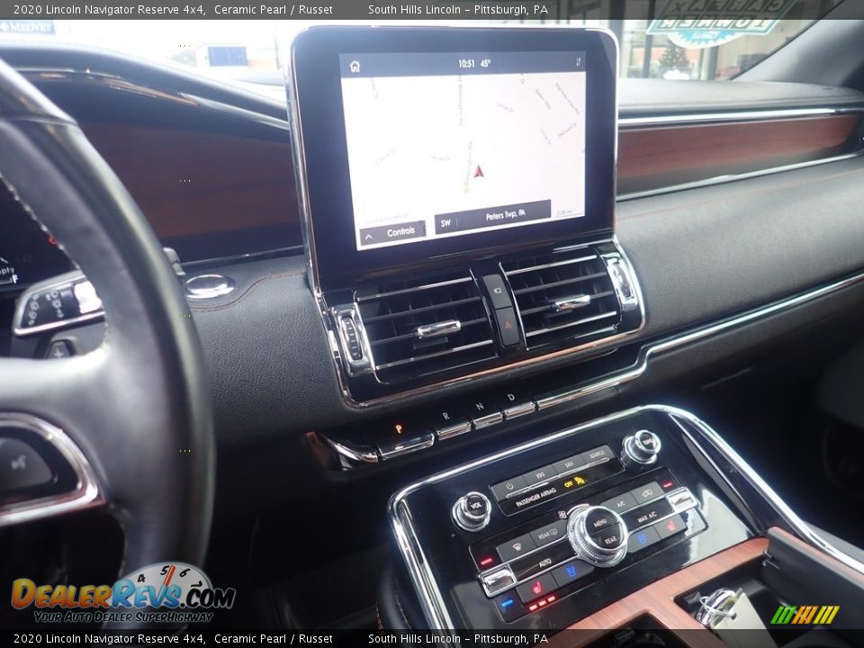 2020 Lincoln Navigator Reserve 4x4 Ceramic Pearl / Russet Photo #22