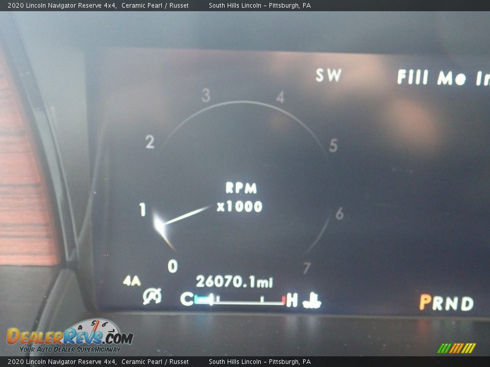 2020 Lincoln Navigator Reserve 4x4 Ceramic Pearl / Russet Photo #24