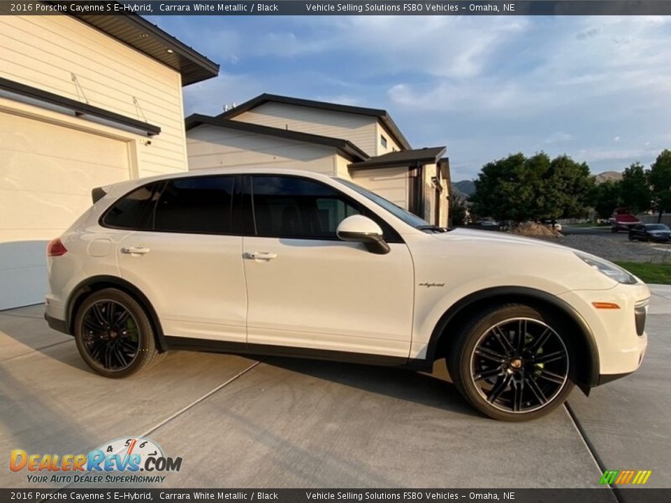 Carrara White Metallic 2016 Porsche Cayenne S E-Hybrid Photo #1