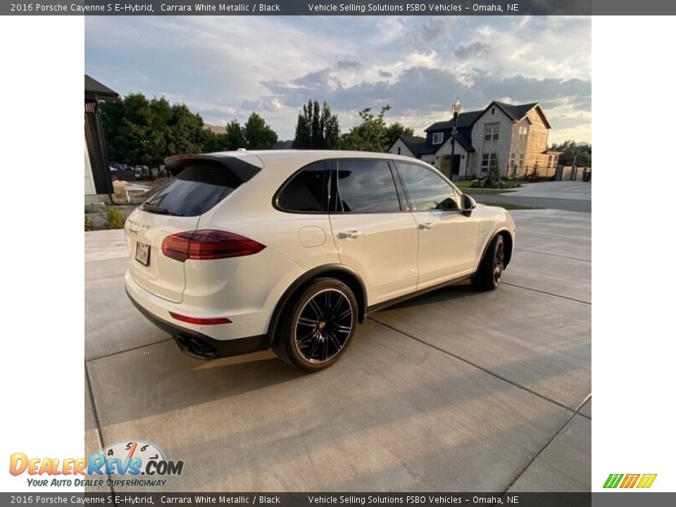 2016 Porsche Cayenne S E-Hybrid Carrara White Metallic / Black Photo #5