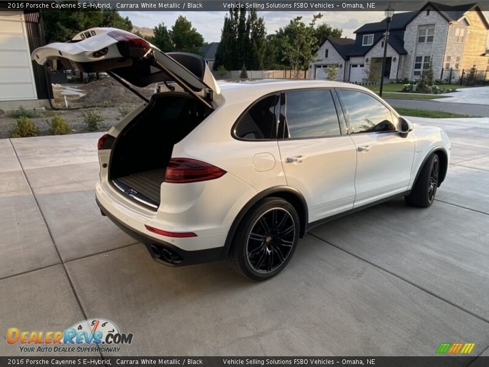 2016 Porsche Cayenne S E-Hybrid Carrara White Metallic / Black Photo #7