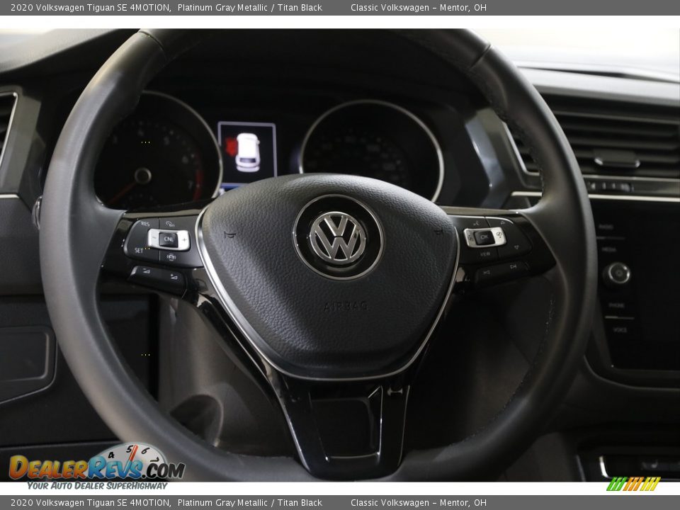 2020 Volkswagen Tiguan SE 4MOTION Steering Wheel Photo #7