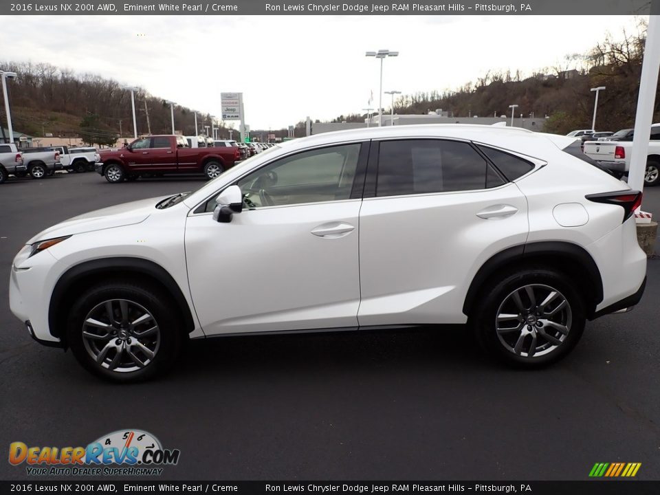 Eminent White Pearl 2016 Lexus NX 200t AWD Photo #2