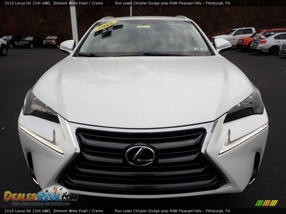 2016 Lexus NX 200t AWD Eminent White Pearl / Creme Photo #10