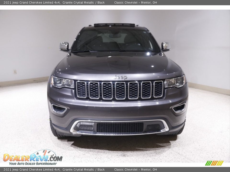 2021 Jeep Grand Cherokee Limited 4x4 Granite Crystal Metallic / Black Photo #2