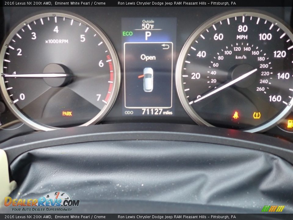 2016 Lexus NX 200t AWD Gauges Photo #20