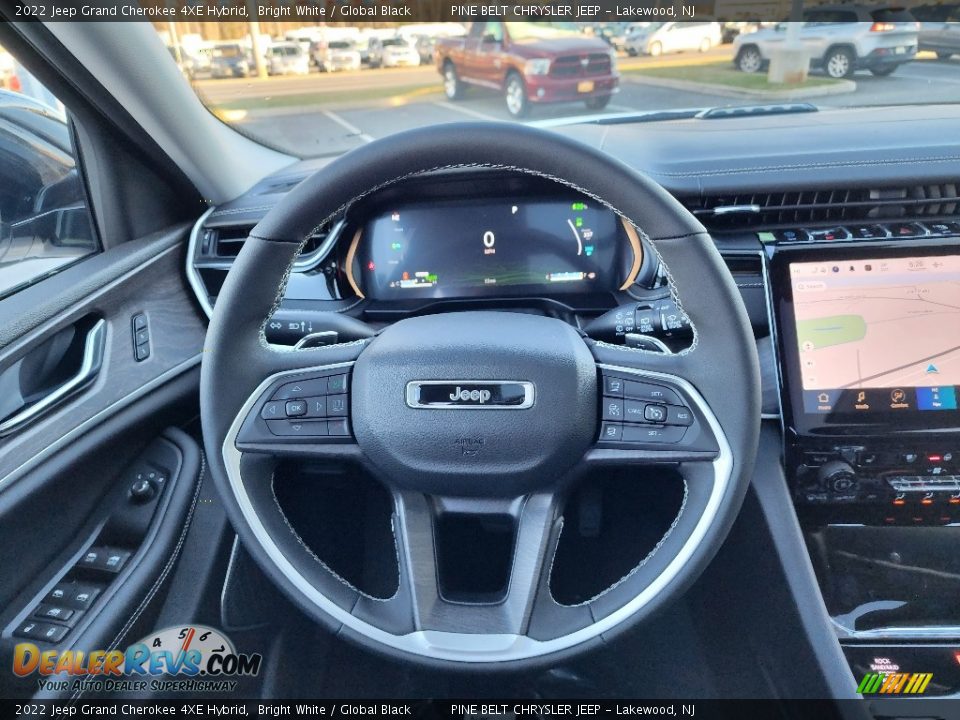 2022 Jeep Grand Cherokee 4XE Hybrid Steering Wheel Photo #13