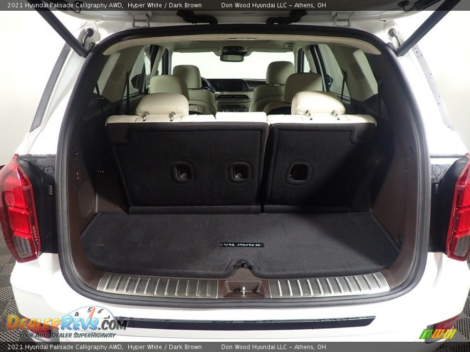 2021 Hyundai Palisade Calligraphy AWD Hyper White / Dark Brown Photo #18