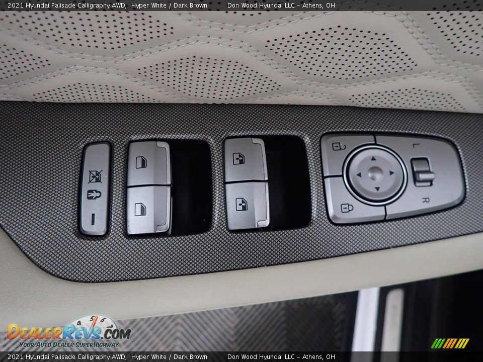 2021 Hyundai Palisade Calligraphy AWD Hyper White / Dark Brown Photo #22