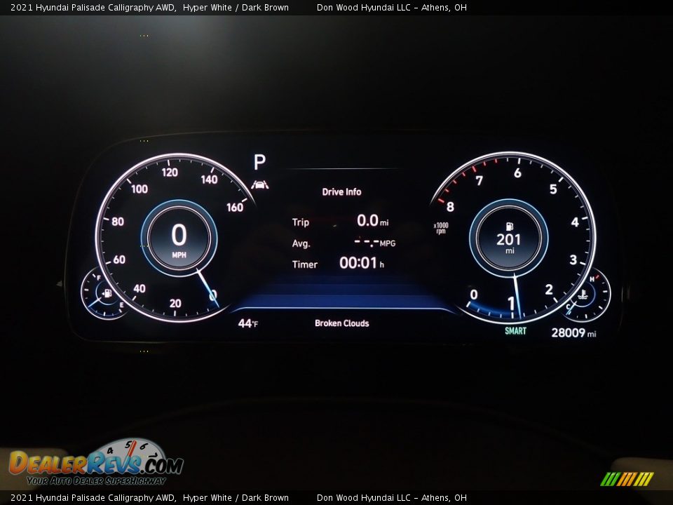 2021 Hyundai Palisade Calligraphy AWD Hyper White / Dark Brown Photo #29