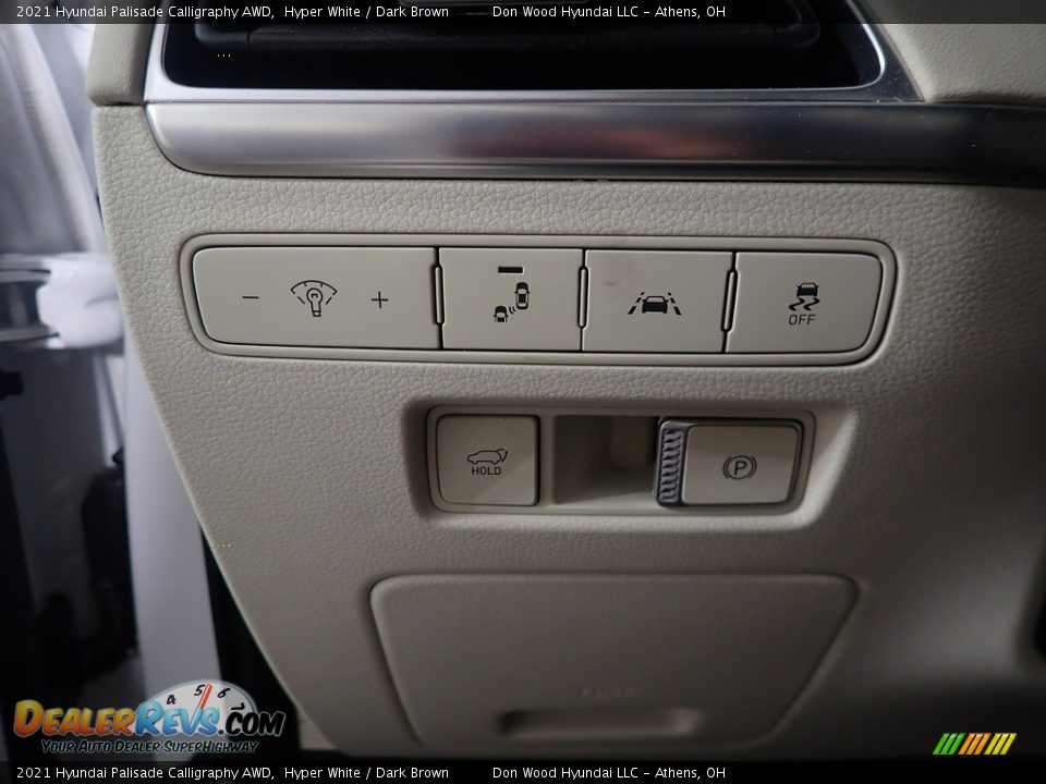 2021 Hyundai Palisade Calligraphy AWD Hyper White / Dark Brown Photo #32