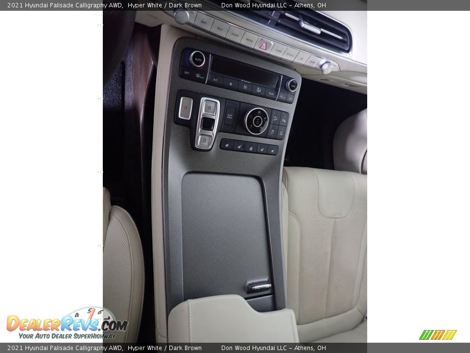2021 Hyundai Palisade Calligraphy AWD Hyper White / Dark Brown Photo #33