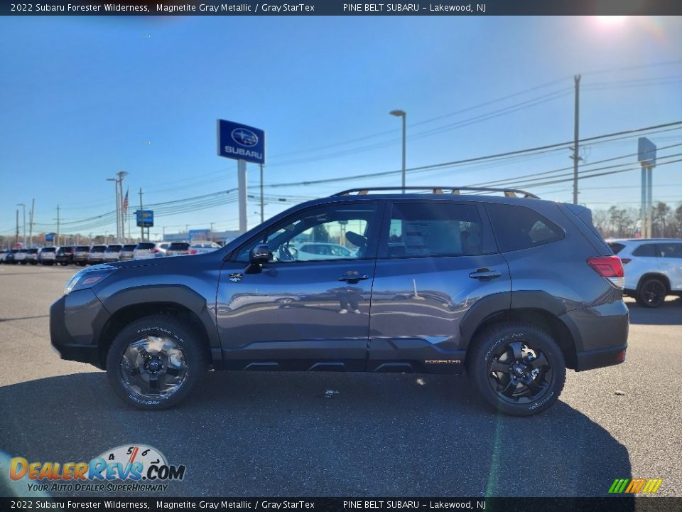 2022 Subaru Forester Wilderness Magnetite Gray Metallic / Gray StarTex Photo #3