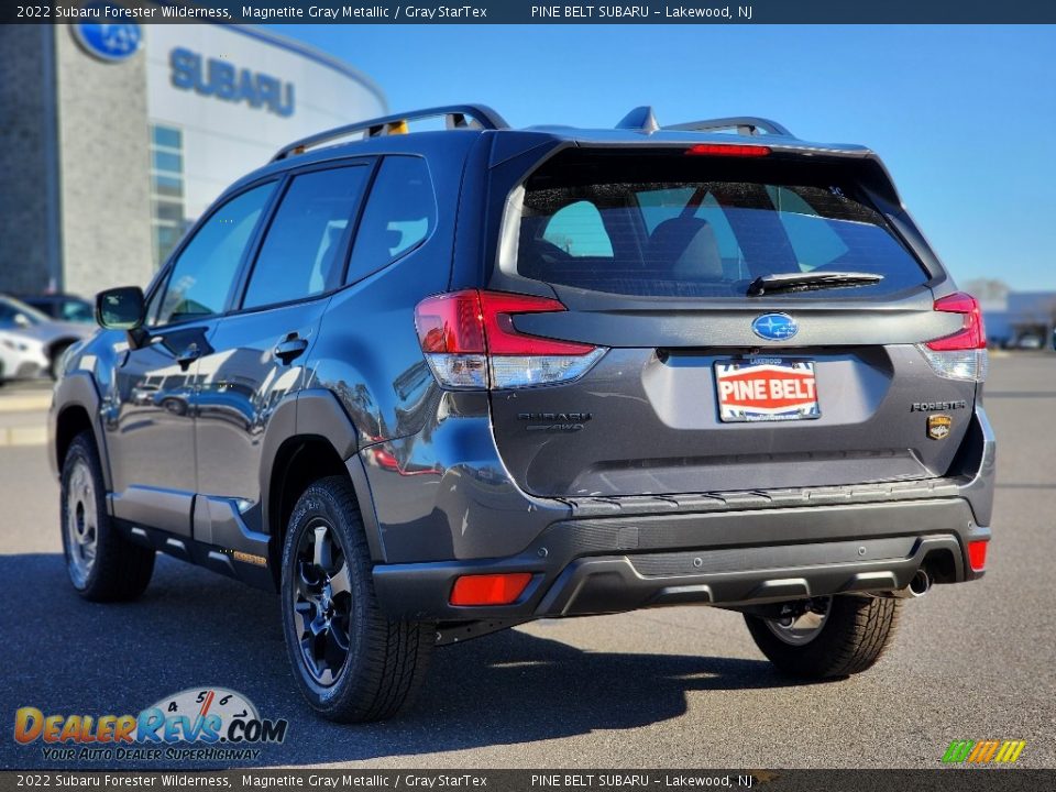 2022 Subaru Forester Wilderness Magnetite Gray Metallic / Gray StarTex Photo #4