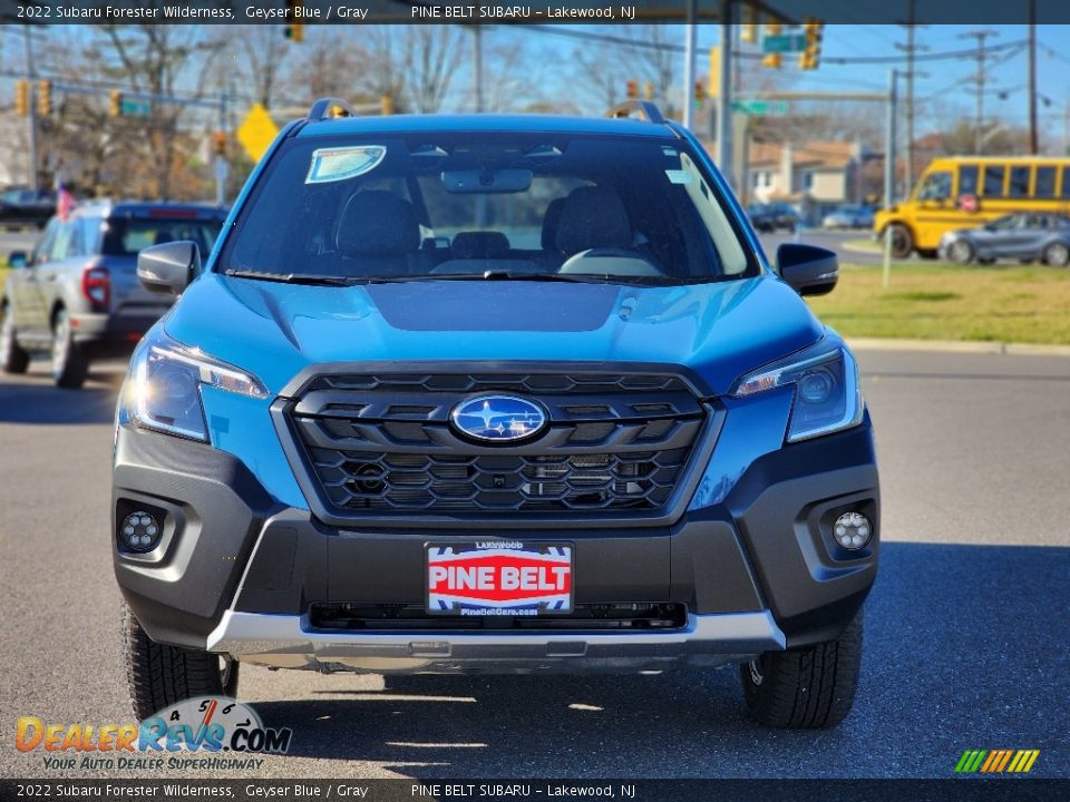 2022 Subaru Forester Wilderness Geyser Blue / Gray Photo #2