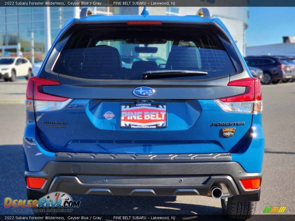 2022 Subaru Forester Wilderness Geyser Blue / Gray Photo #6