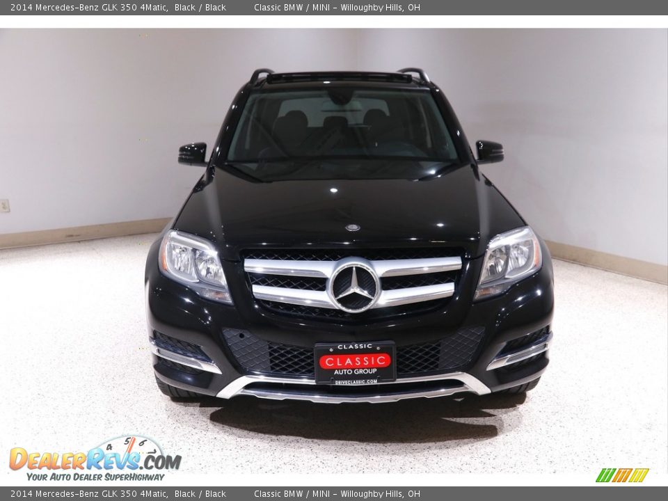 2014 Mercedes-Benz GLK 350 4Matic Black / Black Photo #2