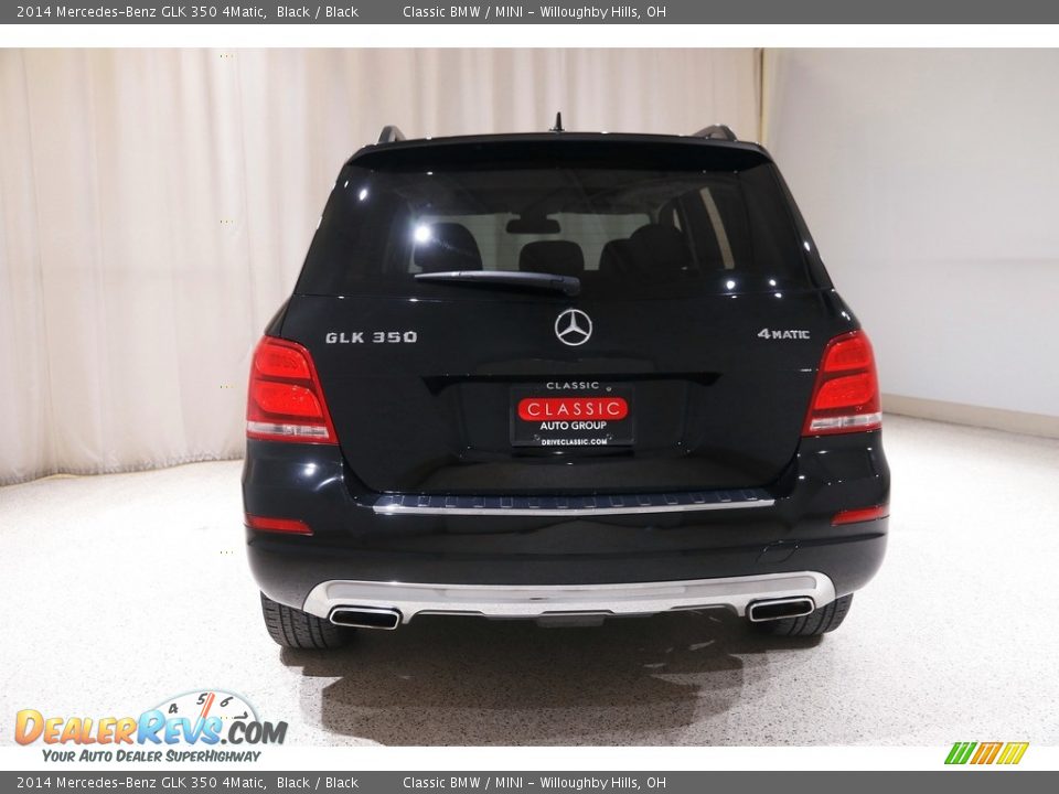 2014 Mercedes-Benz GLK 350 4Matic Black / Black Photo #19