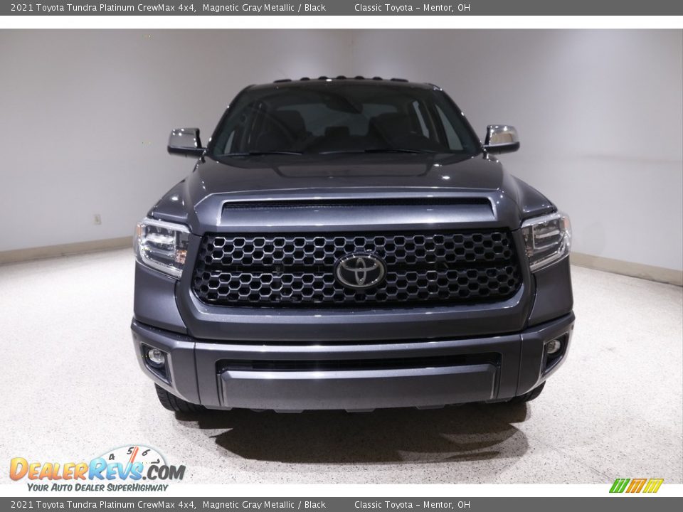2021 Toyota Tundra Platinum CrewMax 4x4 Magnetic Gray Metallic / Black Photo #2