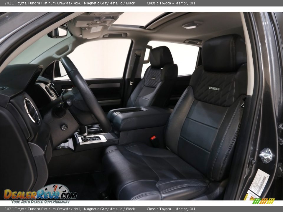 2021 Toyota Tundra Platinum CrewMax 4x4 Magnetic Gray Metallic / Black Photo #5