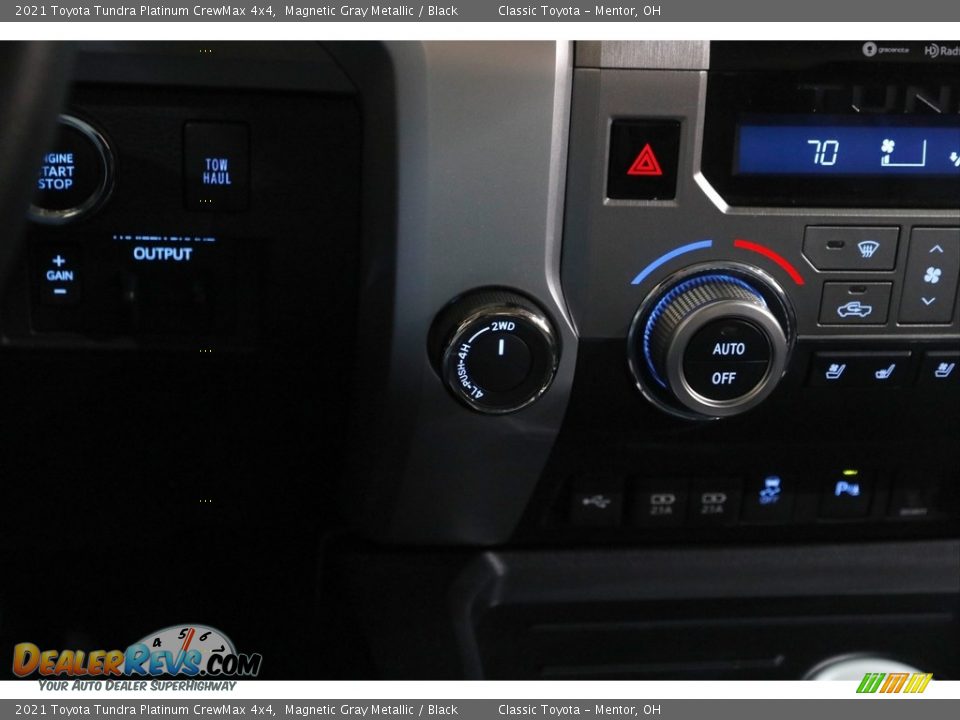 2021 Toyota Tundra Platinum CrewMax 4x4 Magnetic Gray Metallic / Black Photo #15