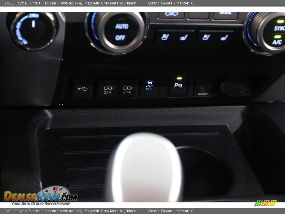 2021 Toyota Tundra Platinum CrewMax 4x4 Magnetic Gray Metallic / Black Photo #16