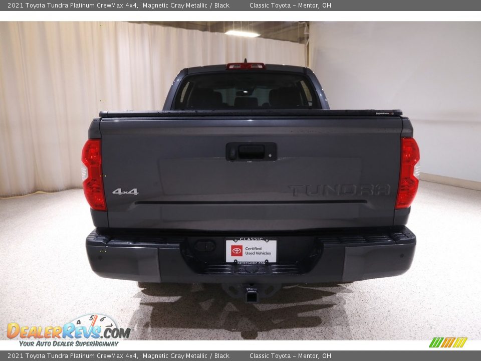 2021 Toyota Tundra Platinum CrewMax 4x4 Magnetic Gray Metallic / Black Photo #21
