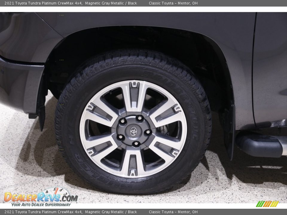 2021 Toyota Tundra Platinum CrewMax 4x4 Magnetic Gray Metallic / Black Photo #23