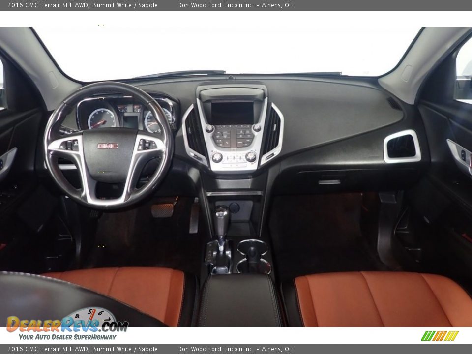 Front Seat of 2016 GMC Terrain SLT AWD Photo #20