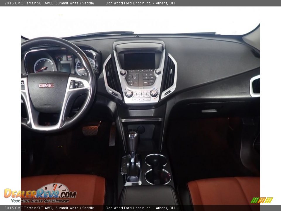 2016 GMC Terrain SLT AWD Summit White / Saddle Photo #21