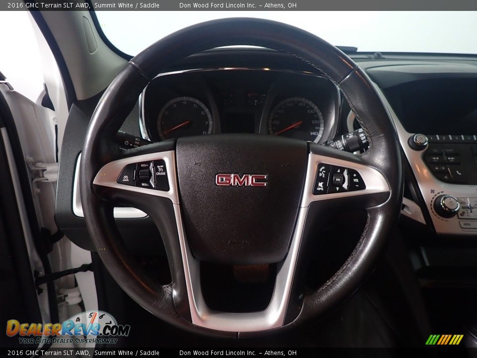 2016 GMC Terrain SLT AWD Summit White / Saddle Photo #23