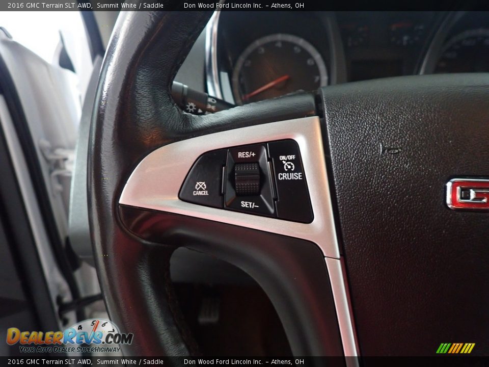 2016 GMC Terrain SLT AWD Steering Wheel Photo #24