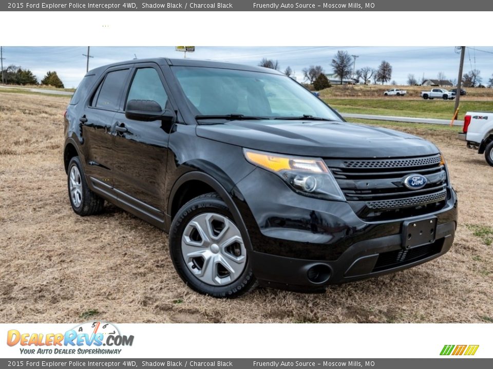 Front 3/4 View of 2015 Ford Explorer Police Interceptor 4WD Photo #1