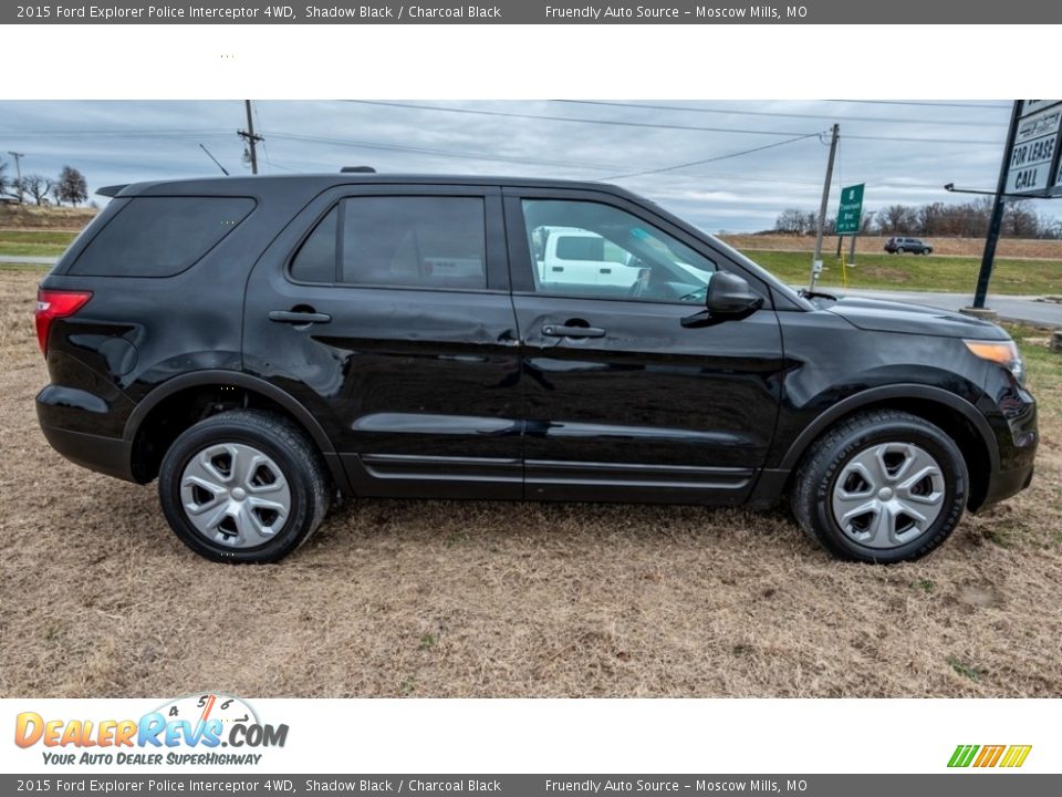 Shadow Black 2015 Ford Explorer Police Interceptor 4WD Photo #3