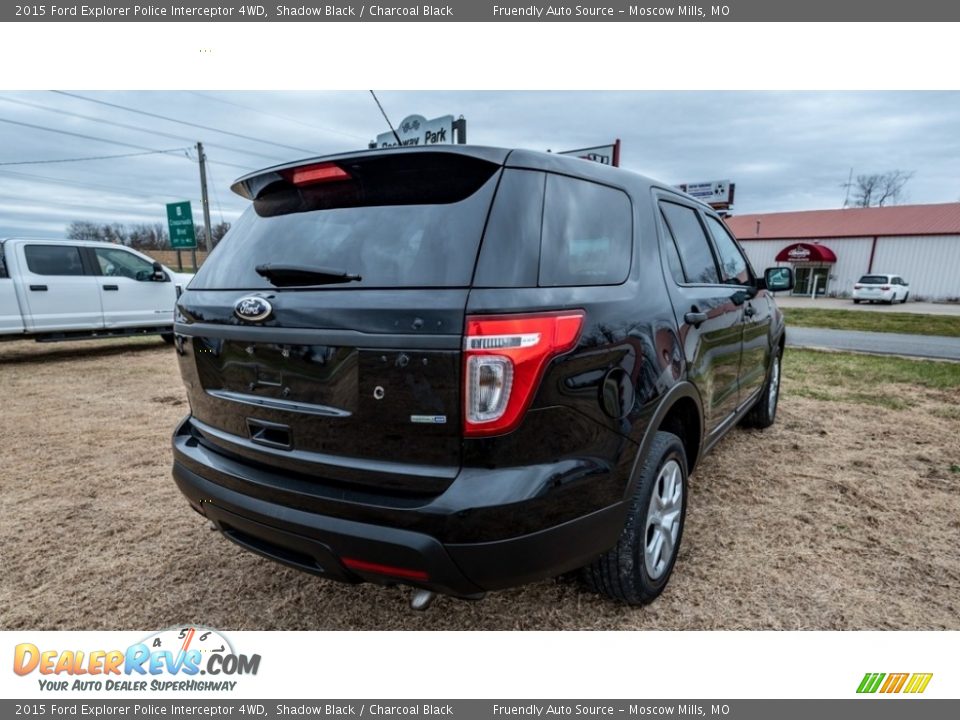 2015 Ford Explorer Police Interceptor 4WD Shadow Black / Charcoal Black Photo #4