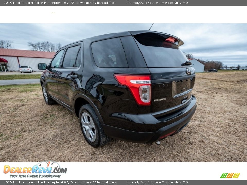 2015 Ford Explorer Police Interceptor 4WD Shadow Black / Charcoal Black Photo #6