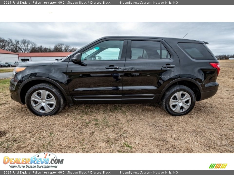 Shadow Black 2015 Ford Explorer Police Interceptor 4WD Photo #7