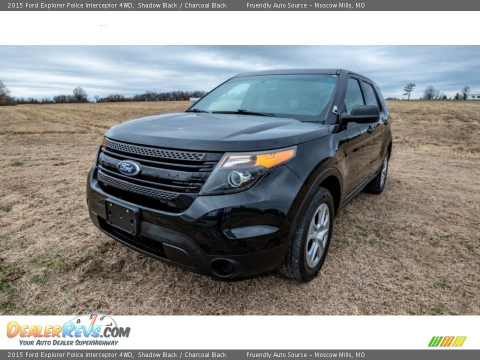 2015 Ford Explorer Police Interceptor 4WD Shadow Black / Charcoal Black Photo #8