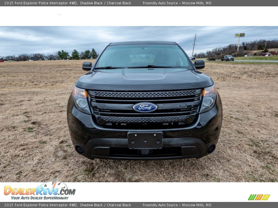 2015 Ford Explorer Police Interceptor 4WD Shadow Black / Charcoal Black Photo #9