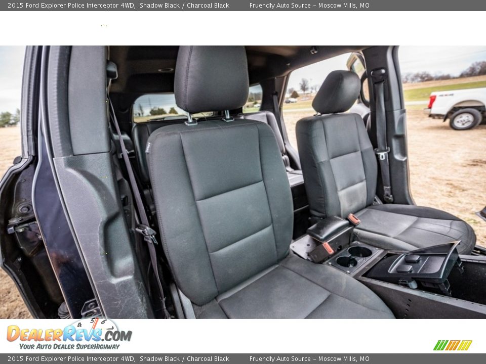 Front Seat of 2015 Ford Explorer Police Interceptor 4WD Photo #25
