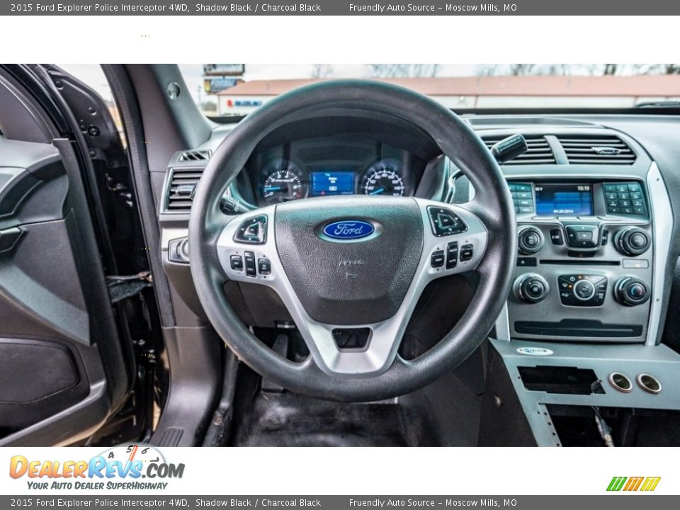 2015 Ford Explorer Police Interceptor 4WD Steering Wheel Photo #27