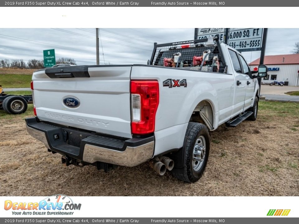 2019 Ford F350 Super Duty XL Crew Cab 4x4 Oxford White / Earth Gray Photo #4