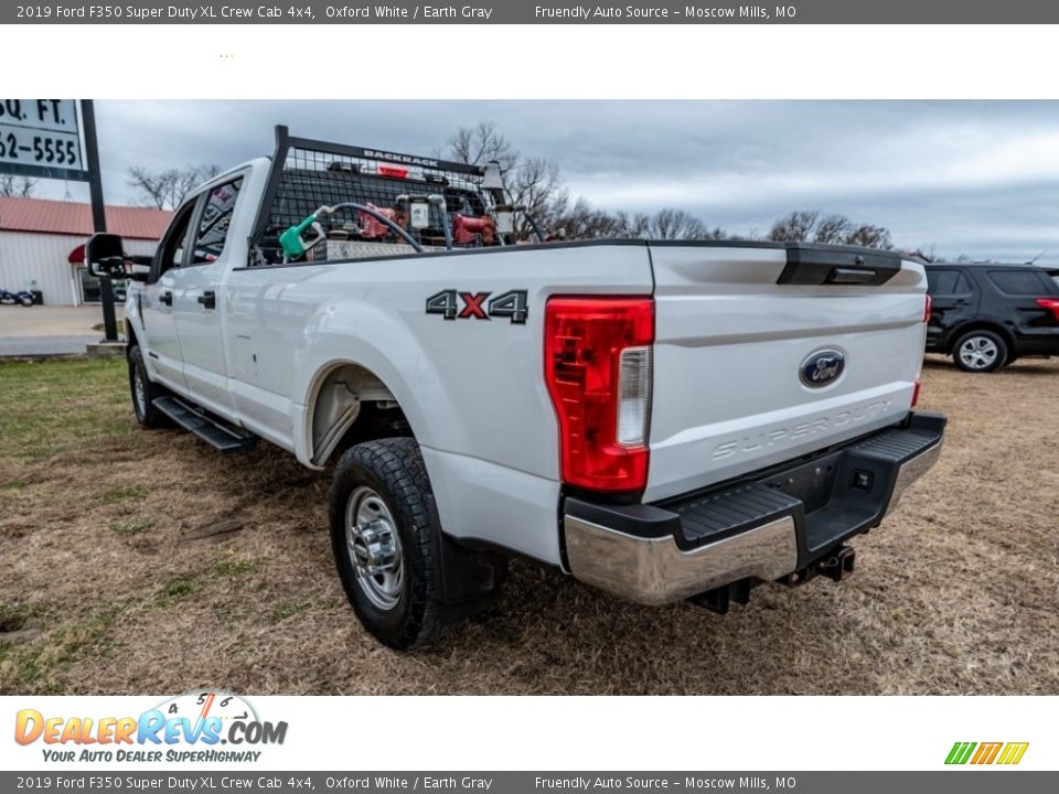 2019 Ford F350 Super Duty XL Crew Cab 4x4 Oxford White / Earth Gray Photo #6